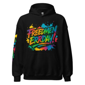 Freedmen Errday! Graffiti Hoodie — We So FLI Back