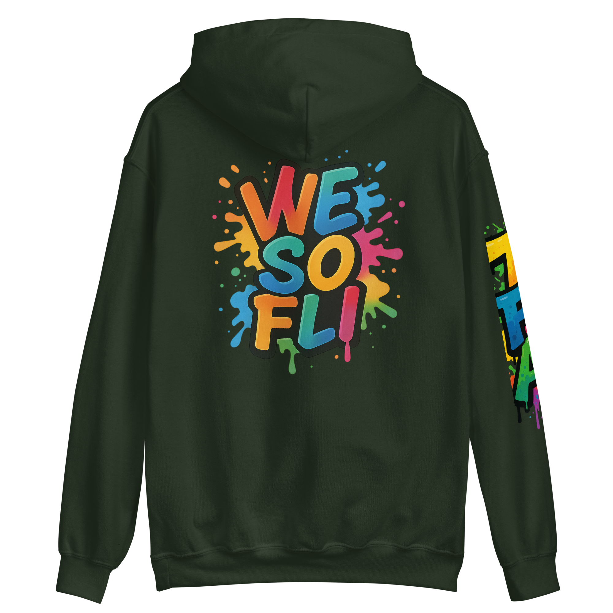 Freedmen Errday! Graffiti Hoodie — We So FLI Back