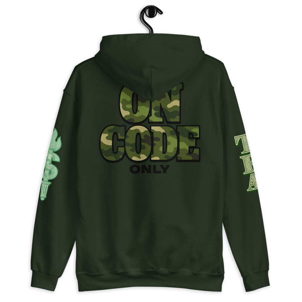 10TRIL only 2DECS Hoodie — ONCODE Camo Back - Image 2