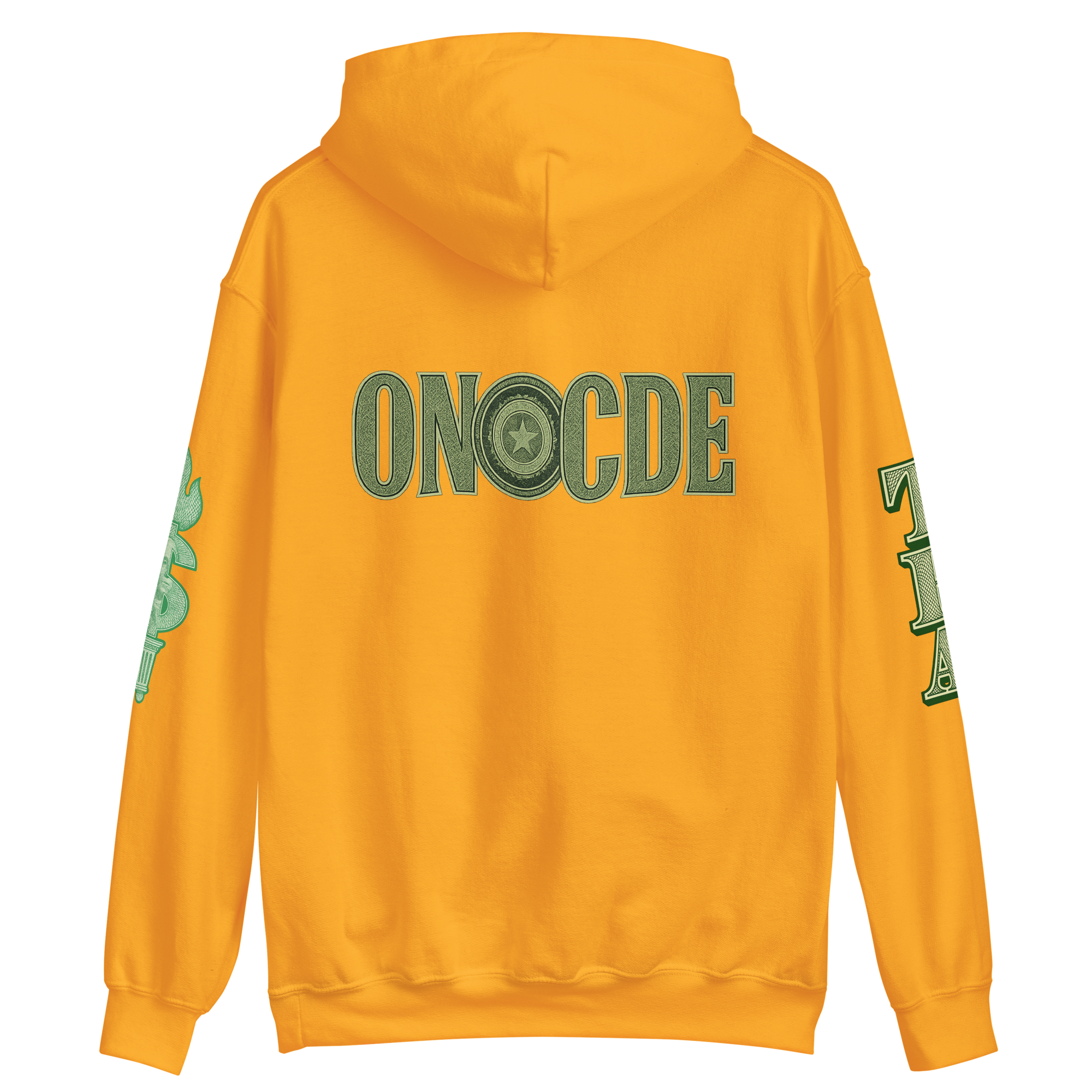 10TRIL only 2DECS Hoodie — ONCODE Hologram Back - Image 4