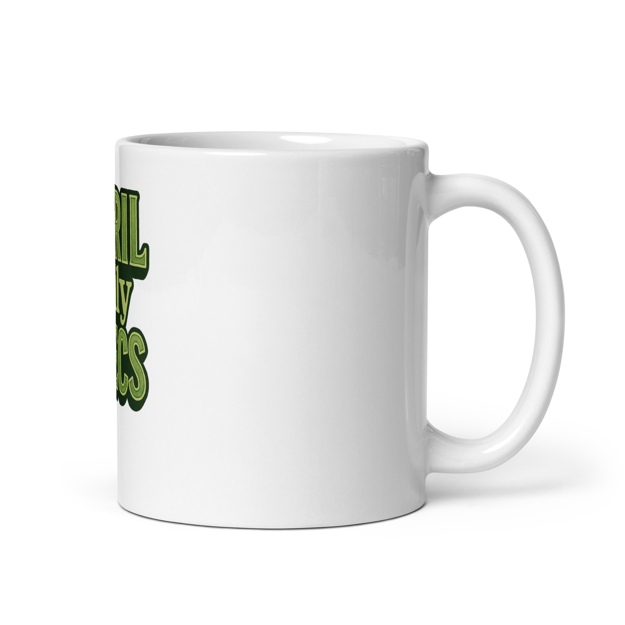 Mug — 10TRIL only 2DECS (currency style) + ONCODE mark